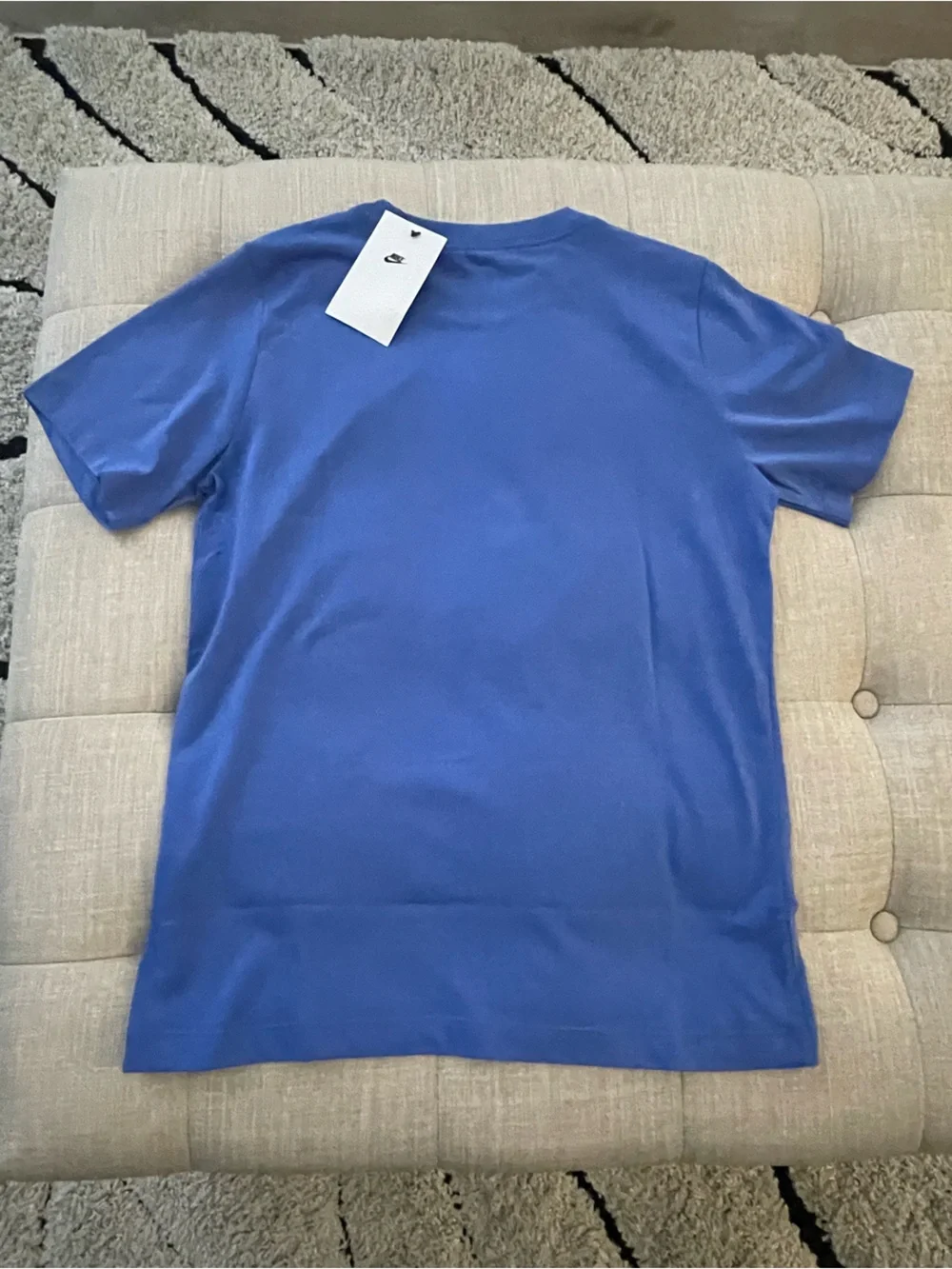 Nike Boy’s Royal Blue Swim Tee with Red & White Graphics size L *note